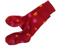grödo Kinder Kniestrümpfe tomate-gepunktet Gr.3-4 – Produktbild 1 von 1