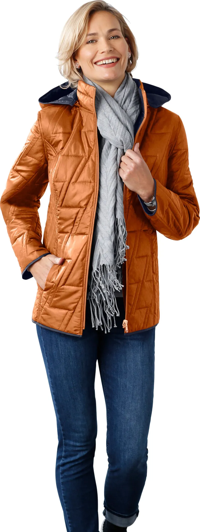 Witt Wendejacke, Cognac, – Produktbild 2 von 2