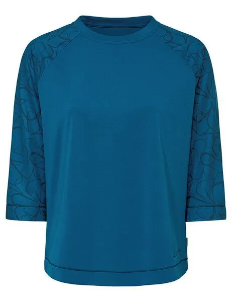 Vaude VAUDE T-Shirt Women's Neyland 3/4 T-Shirt II, Shore blue, – Produktbild 1 von 5