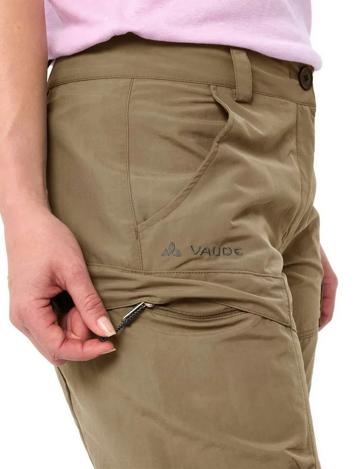 Vaude Vaude Zip-off-Hose WOMEN'S NEYLAND CARGO ZO PANTS schnell trocknendes Material – Produktbild 4 von 4
