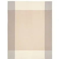 biederlack biederlack Wohndecke Frame mokka oder natur 100 % Wolle (Merinowolle) – Produktbild 1 von 1