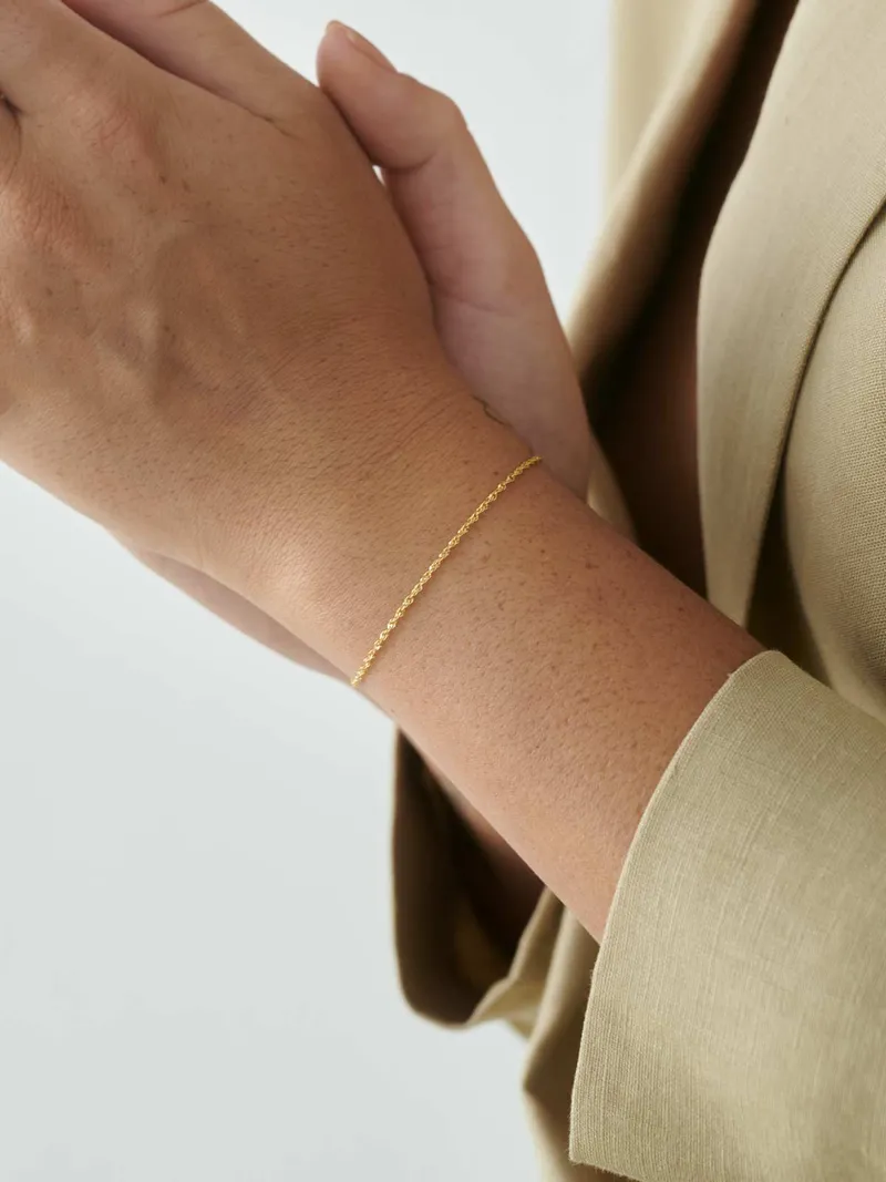 Dear Darling Berlin Dear Darling Berlin Damen vegan Armband The Heavenly 14k Echtgold, Gold, – Produktbild 1 von 3