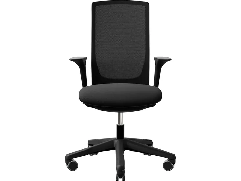HAG HAG Bürostuhl Futu mesh 1100-F001 mit AL, Lordosestütze, FK Kunststoff – Produktbild 1 von 1