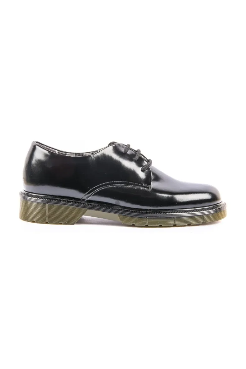 Risorse Future Risorse Future Damen vegan Schuhe Martin, Schwarz, – Produktbild 1 von 2