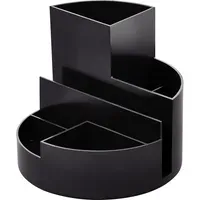 Maul MAUL Rund-Organizer "MAULrundbox" aus Recycling-Kunststoff, schwarz – Produktbild 3 von 3