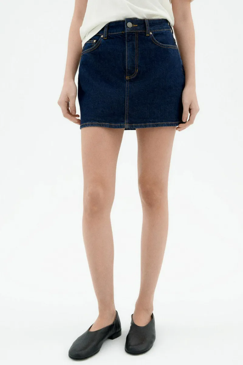 thinking mu Thinking MU Damen vegan Rock Denim Clean Kimmy Dunkelblau, Dunkelblau, – Produktbild 2 von 2