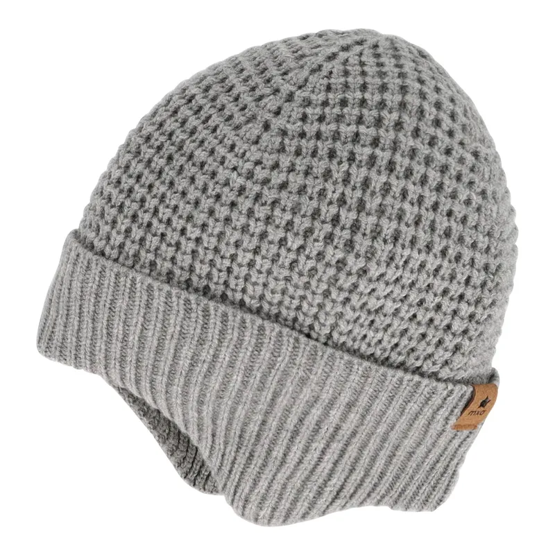 Maximo Maximo Winter-Strickmütze, Grau, – Produktbild 4 von 4