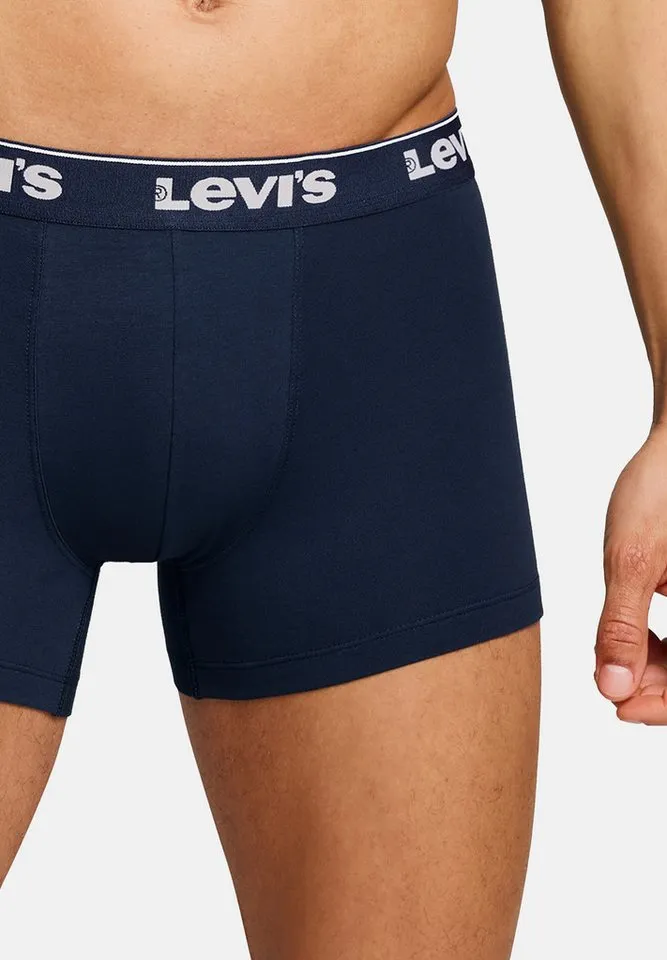 LEVI´S LEVI´S Boxershorts LEVIS Men Repeat Logo Boxer 6P (Spar-Pack, 6-St., 6er-Pack), Navy combo, – Produktbild 4 von 4