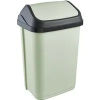 Keeeper keeeper Abfalleimer "Swantje" mit Schwingdeckel, 50 l, soft green – Produktbild 1 von 1