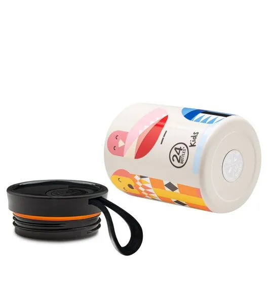 24bottles 24bottles 350ml Thermos Reisebecher für Snacks aus Edelstahl – Produktbild 3 von 3