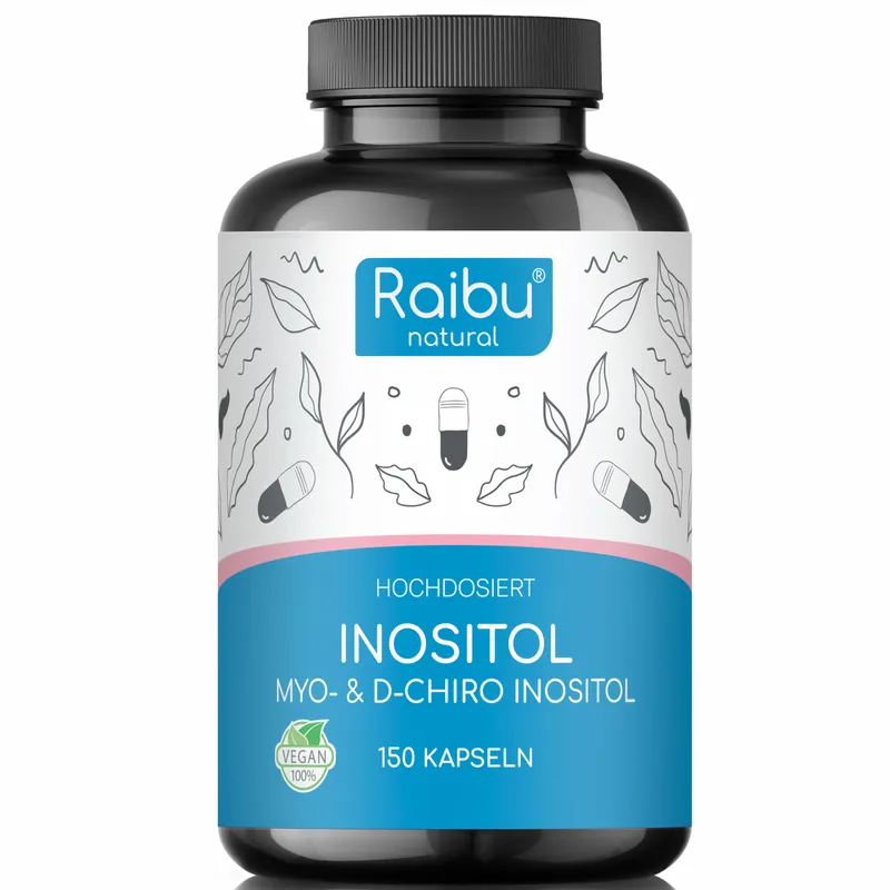 Raibu Natural Raibu Natural Myo & D-Chiro-Inositol Komplex | 150 Kapseln – Produktbild 1 von 1