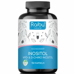 Raibu Natural Raibu Natural Myo & D-Chiro-Inositol Komplex | 150 Kapseln – Produktbild 1 von 1