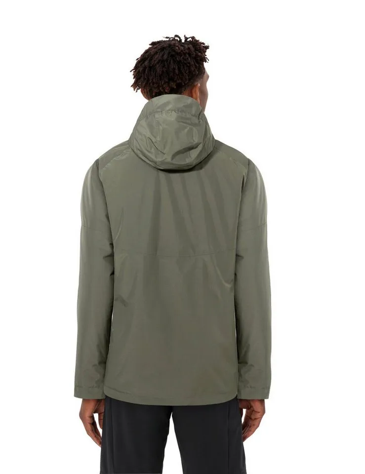 Vaude Vaude Outdoorjacke SE Men's Morkon Wool Jacket (1-St) vielseitige Herrenjacke für die kalte Jahreszeit, Schwarz, – Produktbild 4 von 4