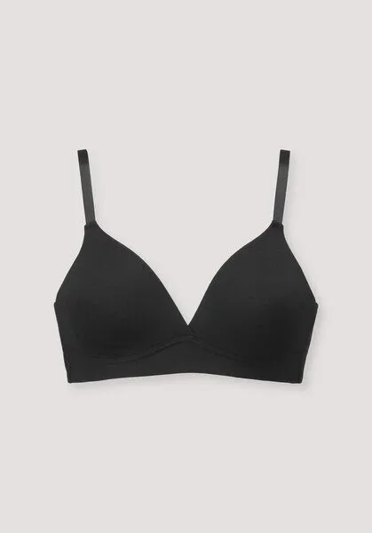 hessnatur hessnatur Spacer BH bügellos PURE SENSE aus TENCEL Modal, Schwarz, – Produktbild 4 von 4