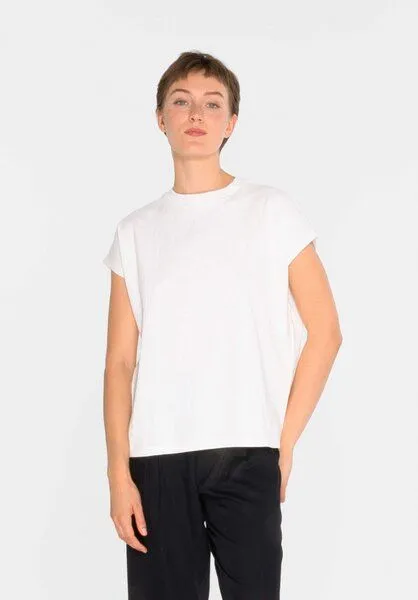 THOKKTHOKK ThokkThokk TT75 Boxy T-Shirt Structured (GOTS, vegan), Off white (weiß), – Produktbild 1 von 6
