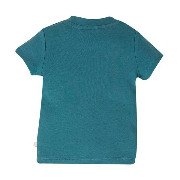Frugi Frugi T-Shirt Little Bunny blau – Produktbild 3 von 3