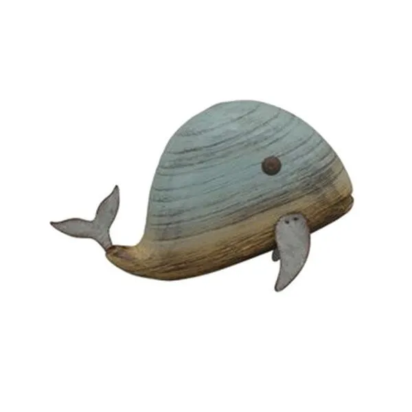 Mitienda Shop Mitienda Shop Wal zum Aufstellen, Deko aus Holz, Hellblau, – Produktbild 2 von 4