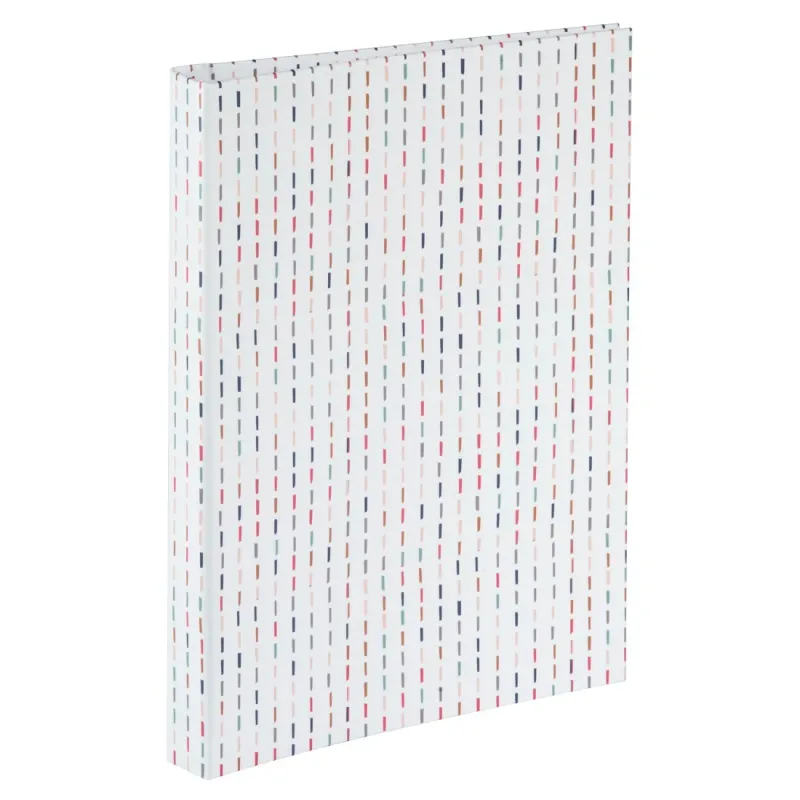 Hama Hama Spiral-Album "Graphic", 19x24,5 cm, 40 weiße Seiten, Stripes – Produktbild 1 von 2