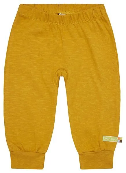 loud + proud loud + proud Babys & Kinder Hose Slub Jersey, GOTS-zertifiziert, Curry(gelb), – Produktbild 2 von 3