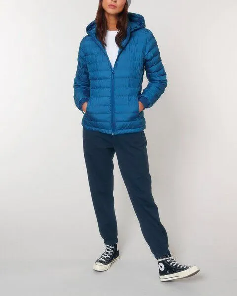 YTWOO YTWOO Leichte sportliche Jacke für Damen | Steppjacke | aus recyceltem PET, Royalblau, – Produktbild 1 von 4