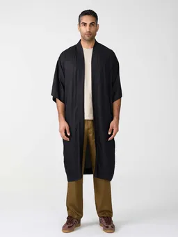 Yahmo Yahmo Herren vegan Kimono Kalle Schwarz – Produktbild 1 von 1
