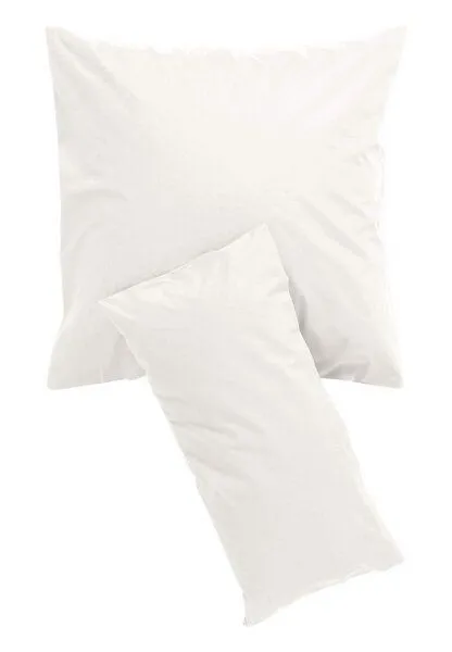 hessnatur hessnatur Satin Kissenbezug aus reiner Bio-Baumwolle, Naturweiss, – Produktbild 3 von 4