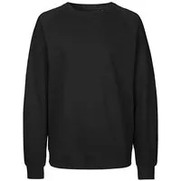 Neutral Neutral® Neutral Sweatshirt Pullover Sweater Pulli 100% GOTS Bio Baumwolle, Schwarz, – Produktbild 1 von 1