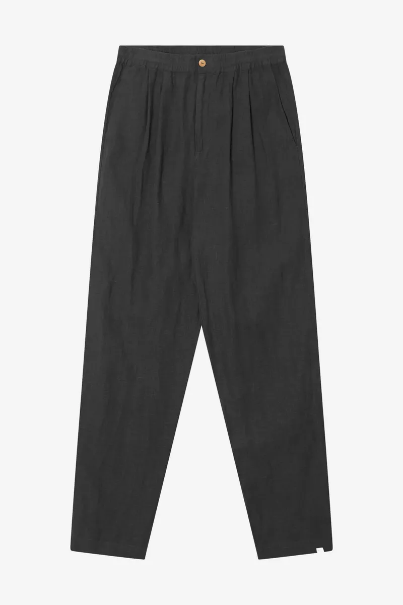 MATONA MATONA Herren vegan Hose Klassisch Schwarz, Schwarz, – Produktbild 2 von 2
