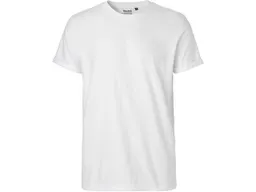 Neutral Neutral Bio-Herren-T-Shirt mit Roll-Up-Ärmeln, weiß, Gr. XL – Produktbild 1 von 1