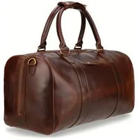 Buckle Seam Buckle & Seam Leder Weekender Willow, Braun (innenfutter dots), – Produktbild 1 von 1