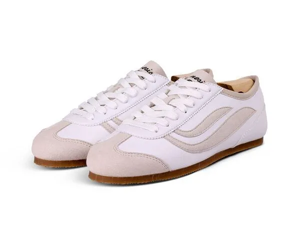 Genesis Footwear Genesis Footwear G-MOTO Monocolour Sneaker, White / white, – Produktbild 1 von 4