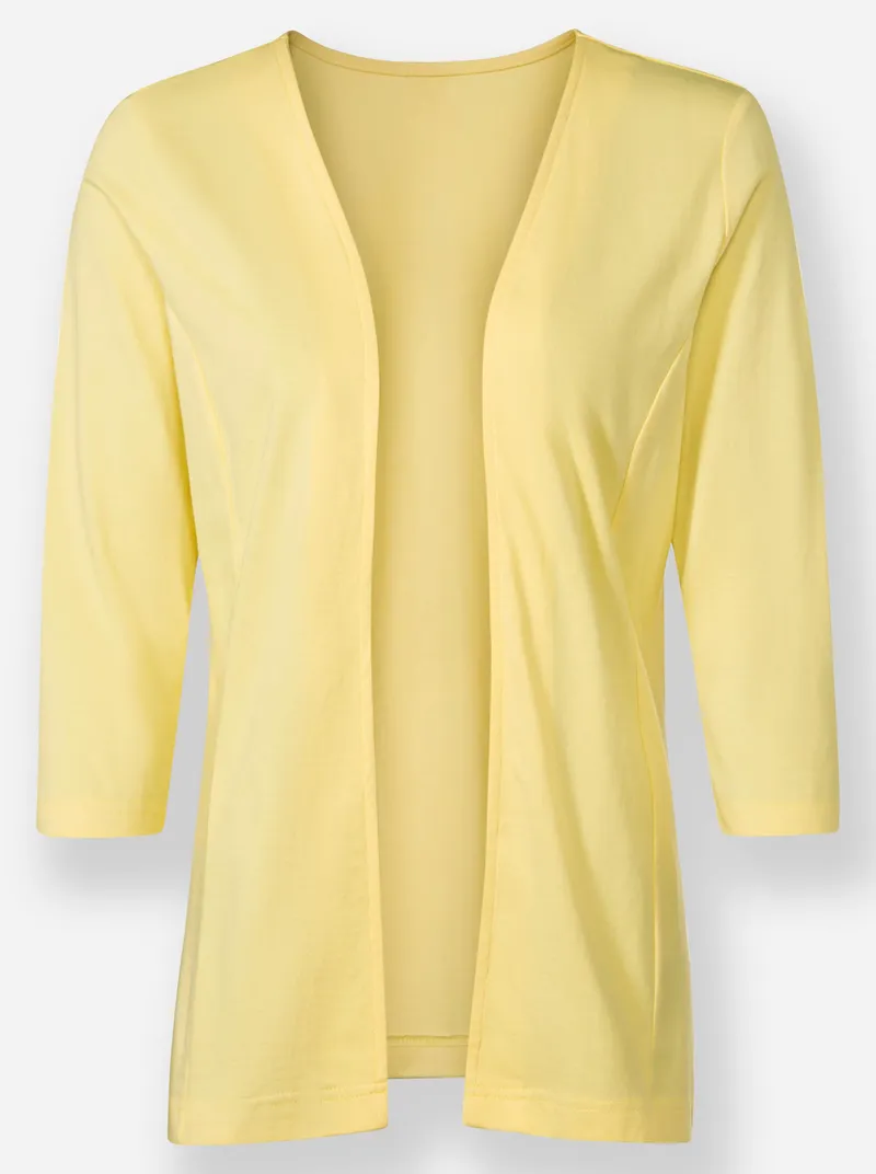 Witt Shirtjacke zitrone, Zitrone, – Produktbild 1 von 2