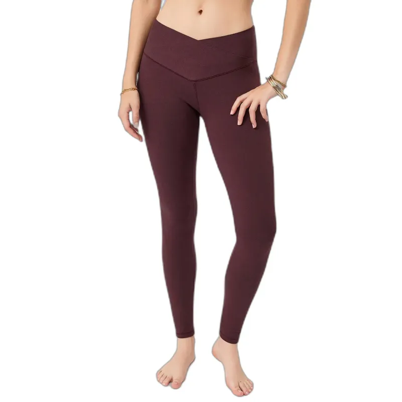 mandala Leggings mit V-Bund für Damen Mandala Wrap, Rouge, – Produktbild 1 von 1