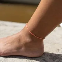 juni juni Fußkettchen "Peachy" - verstellbare Länge – Produktbild 1 von 1