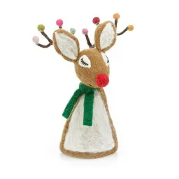 Felt So Good felt so good Weihnachtsbaumspitze Frecher Rudolph aus Filz – Produktbild 1 von 1