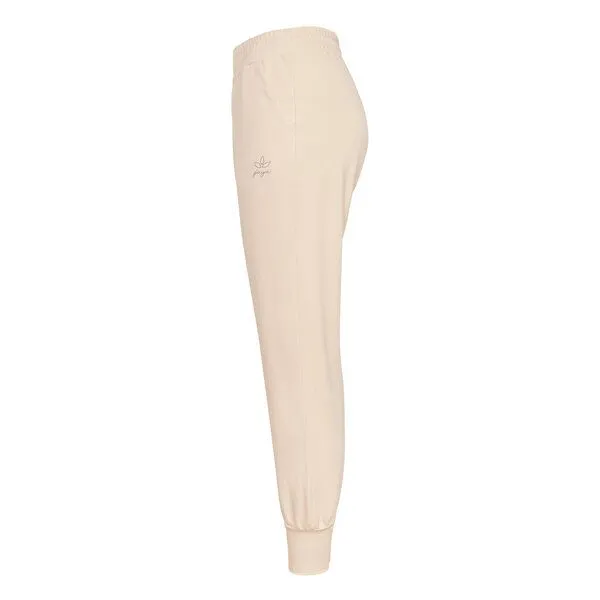 Jaya Jaya MANDY - Damen - perfekt sitzende Jogger-Pants für Yoga und Freizeit in softem French Terry aus elastischer Biobaumwolle, Vanilla/creme, – Produktbild 4 von 4