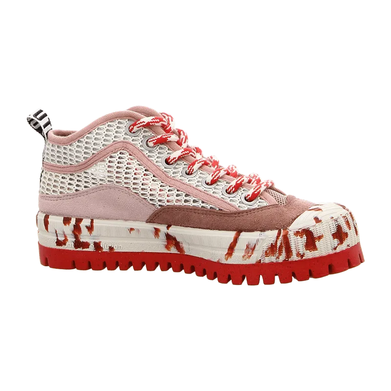 Duuo Duuo Damen Plateau Sneaker für Damen, Rot, – Produktbild 6 von 7