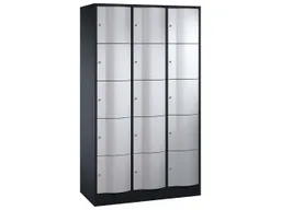 C+P C+P Schließfachschrank 3 Türme an/si 5er – Produktbild 1 von 1