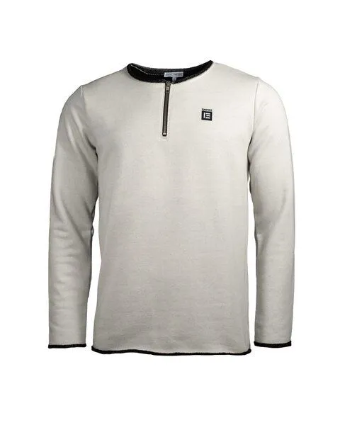 EMPIRE-THIRTEEN EMPIRE-THIRTEEN Basic Sweater "EMPIRE", Beige, – Produktbild 1 von 4