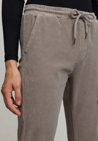 recolution Damen Cord Jogg Chino aus Bio-Baumwolle - CHAITURUS - recolution, Hazel brown (braun), – Produktbild 4 von 4