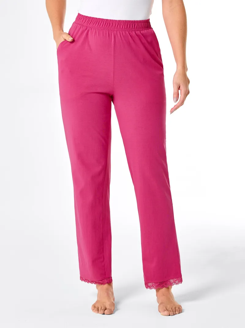 feel good Hosen fuchsia, Fuchsia, – Produktbild 2 von 3