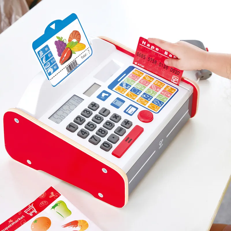 Hape Hape Spielkasse mit Sound, Mehrfarbig, – Produktbild 3 von 3