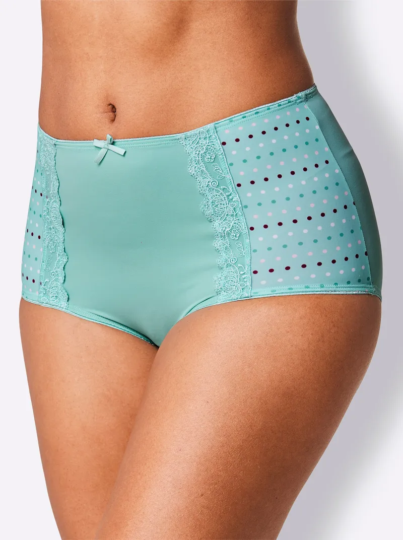 wäschepur Taillenslip mint-bedruckt, Mint-bedruckt, – Produktbild 2 von 3