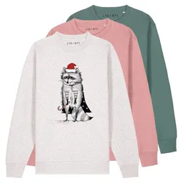 LIGARTI Pullover – Weihnachtszaubär – LIGARTI Tiermanufaktur – Produktbild 1 von 1
