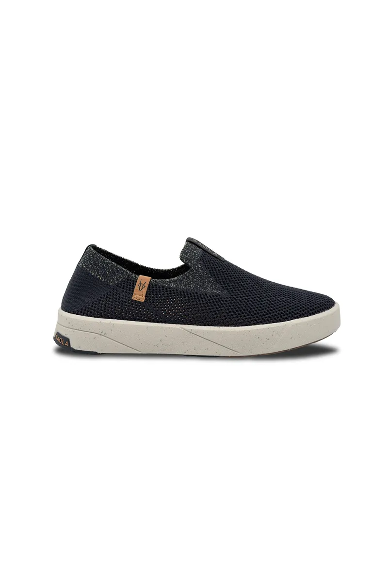 SAOLA SAOLA Damen vegan Sneaker Damen Bali Schwarz Gold, Schwarz, – Produktbild 1 von 2