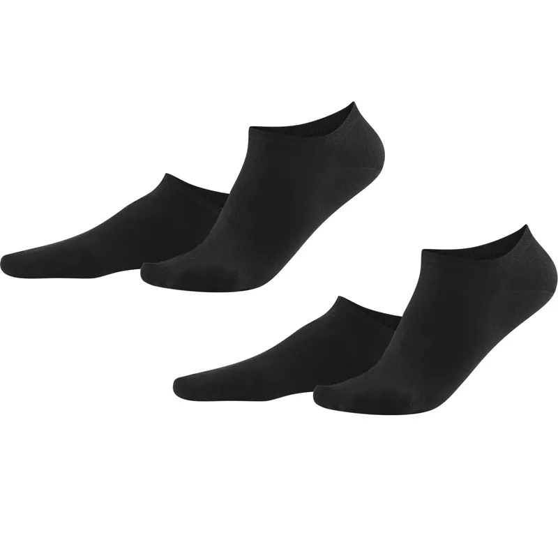 Living Crafts Living Crafts - Damen Sneaker-Socken, 2er-Pack (98% Bio-Baumwolle; 2% Elasthan), Schwarz, – Produktbild 4 von 4