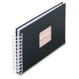 Hama Hama Spiral-Album "Fine Art", 24x17 cm, 50 weiße Seiten, New Black – Produktbild 1 von 1