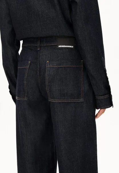ARMEDANGELS ARMEDANGELS ASTRAEAAS Damen Hose aus Baumwoll-Lyocell-Mix, Rinse, – Produktbild 3 von 4
