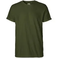 Neutral Neutral® Unisex T-Shirt Rollärmel von Neutral Bio Baumwolle Rollsleeve, Military, – Produktbild 1 von 1