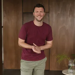 NORDLICHT NORDLICHT Herren T-Shirt Finn aus recycelter Baumwolle – Produktbild 1 von 1